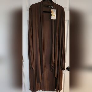 Plus Size 5X Long Duster Jacket